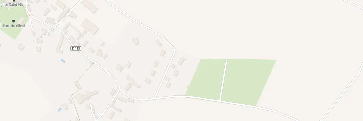 Plan du 6 Chem du Bas Persil au Mesnil-Simon