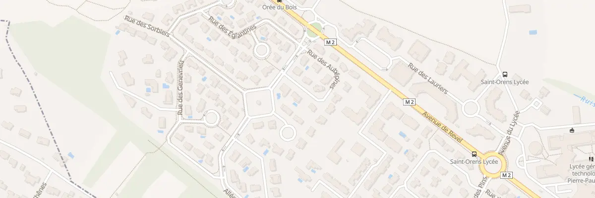 Plan du 19 Rue des Aubépines à Saint-Orens-de-Gameville