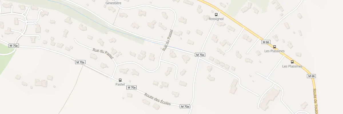 Plan du 34 Rue du Pastel à Pin-Balma