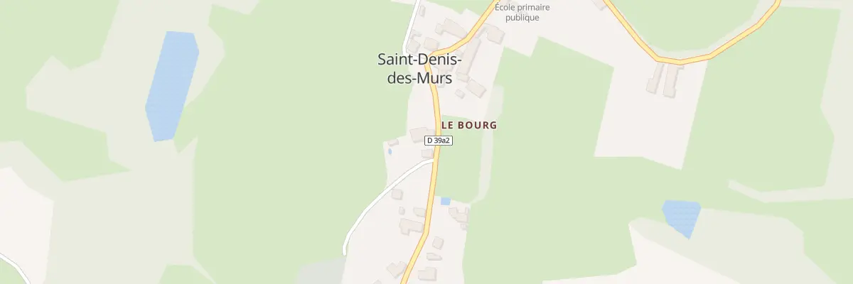 Plan du 15 Le Bourg à Saint-Denis-des-Murs