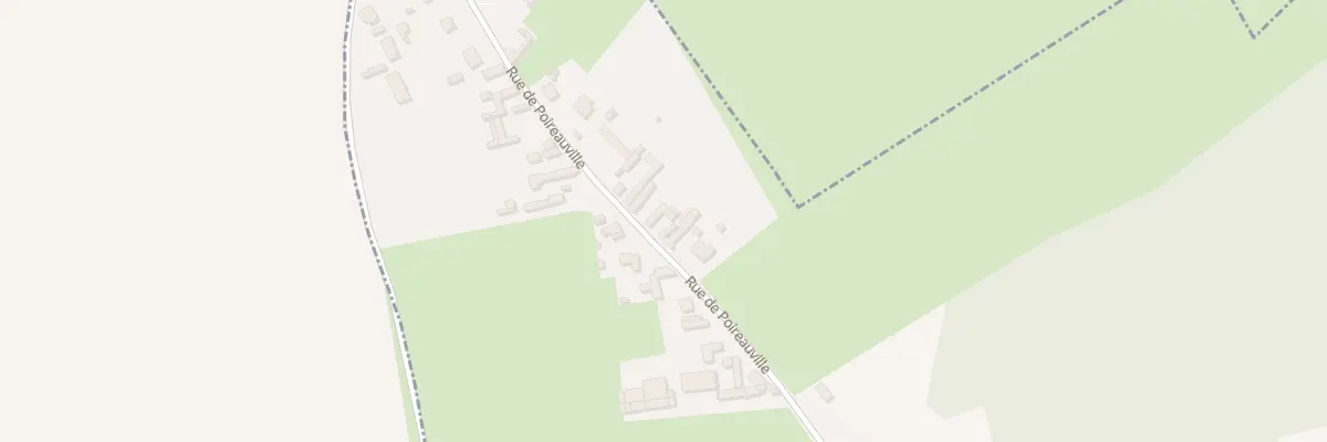 Plan du 40 Rue de Poireauville à Vaudricourt