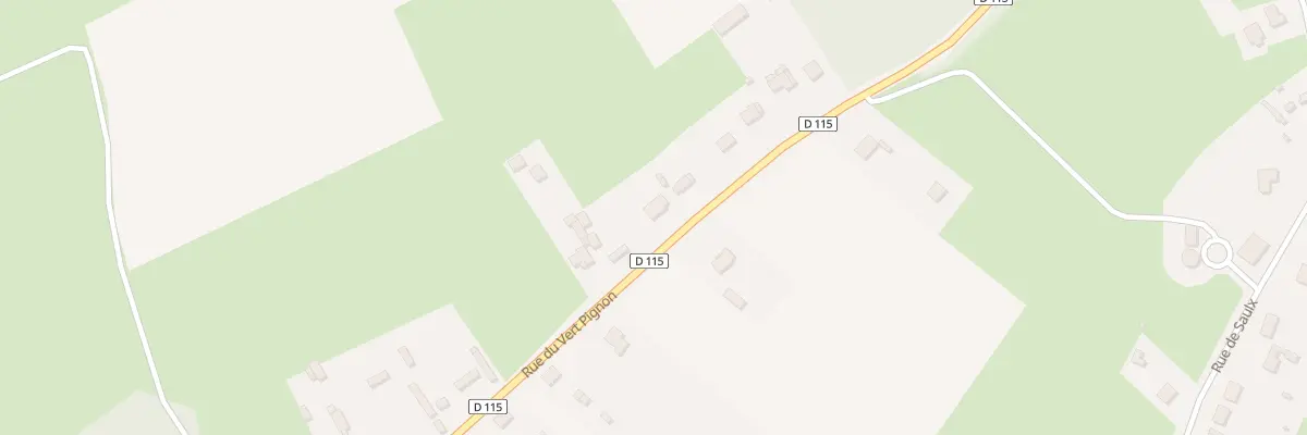 Plan du 19 Rue du Vert Pignon à Bazinval