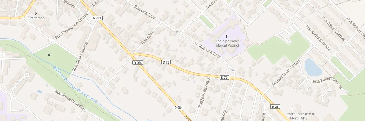Plan du 13 Av de Saint-Cirq à Caussade
