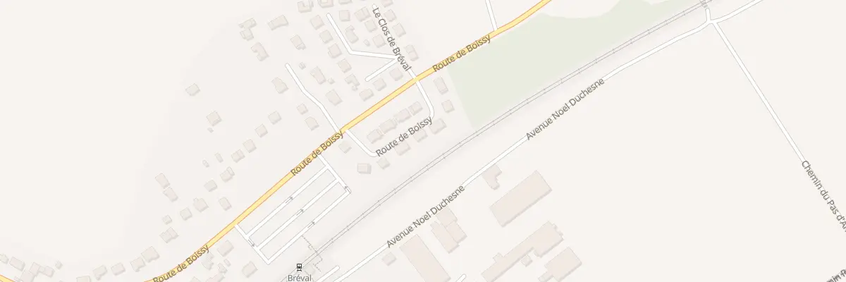 Plan du 26 Rte de Boissy à Bréval