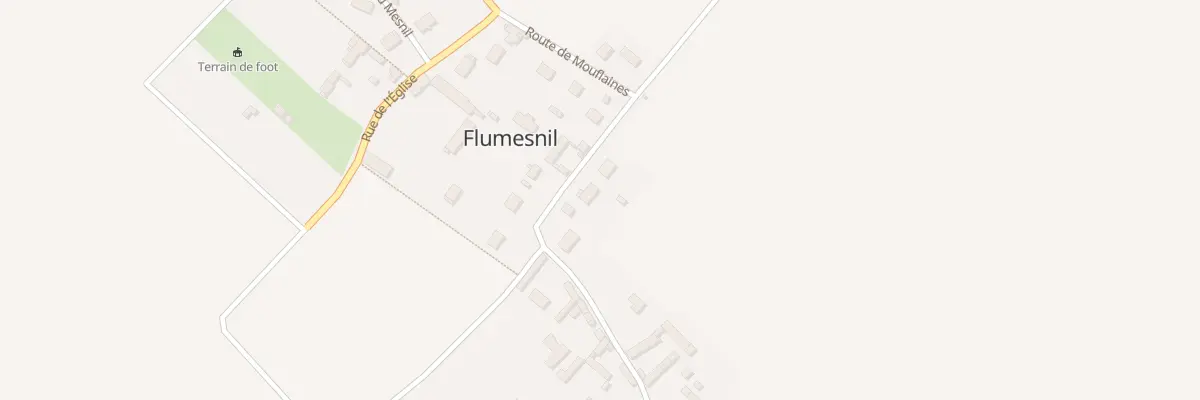 Plan du 14 Rte de Mouflaines à Richeville