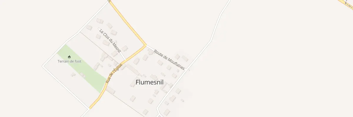 Plan du 10 Rte de Mouflaines à Richeville