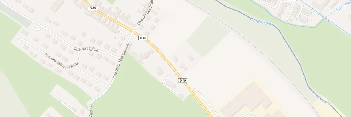 Plan du 71 Rue Georges Clémenceau à Longroy