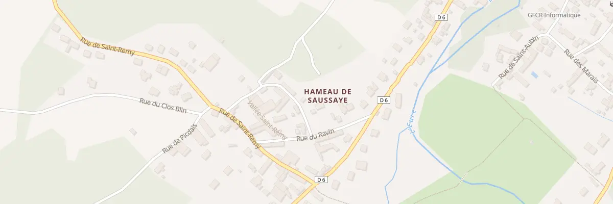 Plan du 4 Pas de Saussaye à Jouy