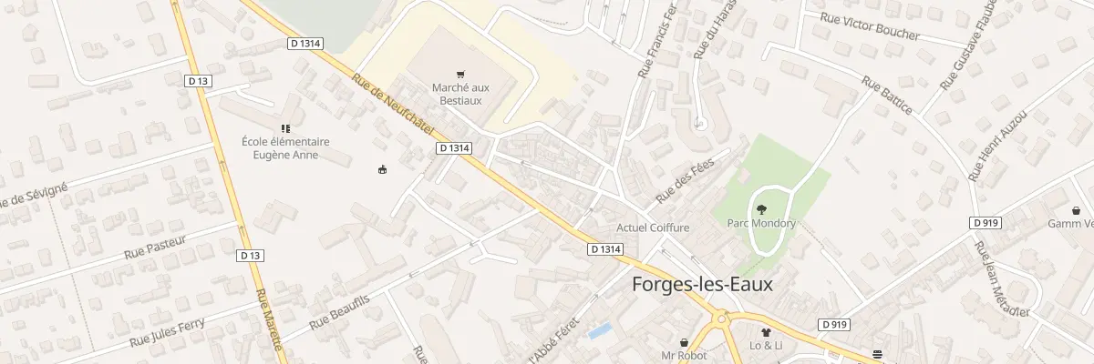 Plan du 15 Rue du Bout de l’Enfer à Forges-les-Eaux