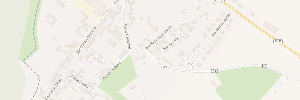 Plan du 4 Rue Pierre de Coubertin à Embreville