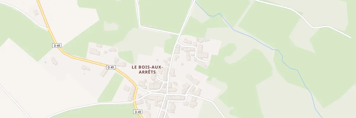 Plan du 15 Bois aux Arrets à Fursac