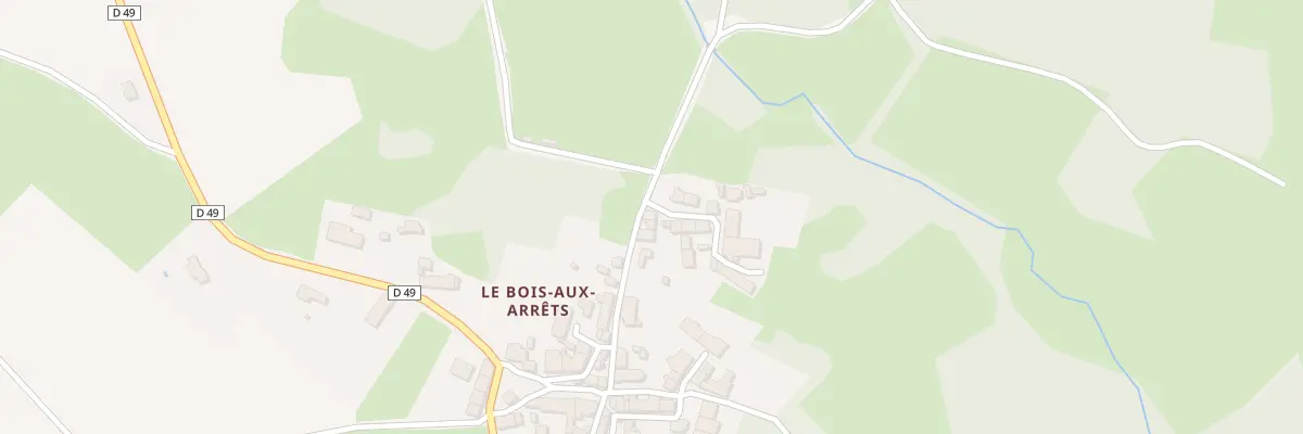 Plan du 18 Bois aux Arrets à Fursac