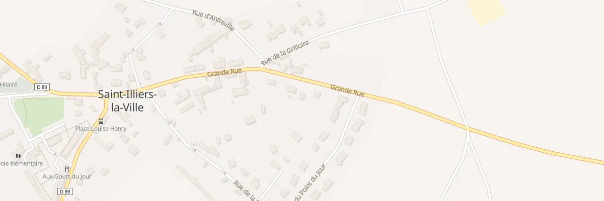 Plan du 18 Gr Grande Rue à Saint-Illiers-la-Ville