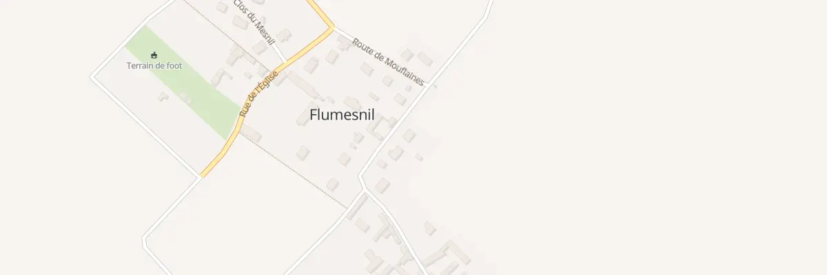 Plan du 12 Rte de Mouflaines à Richeville
