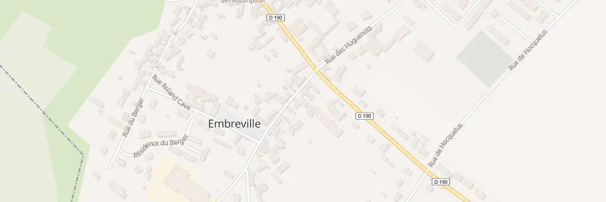 Plan du 3 Rue Charles de Gaulle à Embreville