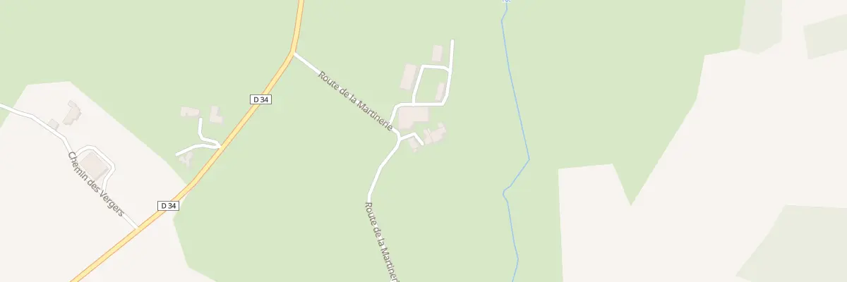 Plan du 3 Rte De La Martinerie à Sadroc
