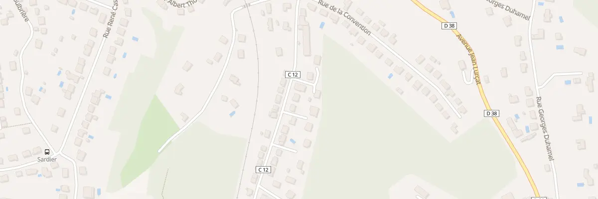 Plan du 87B Rue Camille Desmoulins à Brive-la-Gaillarde