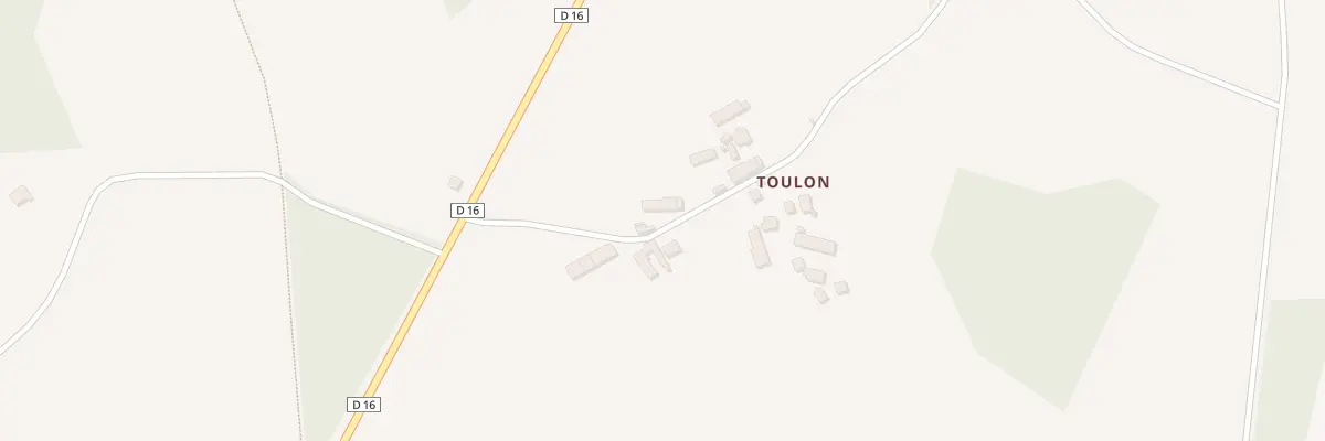Plan du 2 Toulon à Saint-Méard