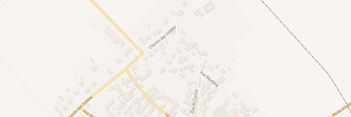Plan du 10 Rue Baudière à Courbouzon