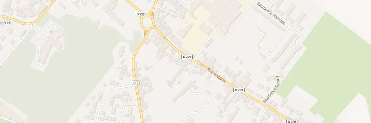 Plan du 26 Rue Voltaire à Friville-Escarbotin