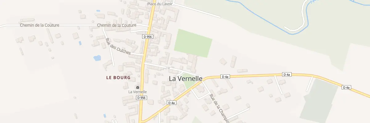 Plan du 7 Rue de l’Eglise à La Vernelle