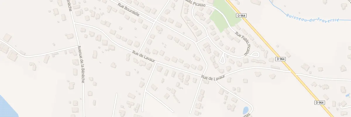 Plan du 29 Rue de Lavaur à Caussade