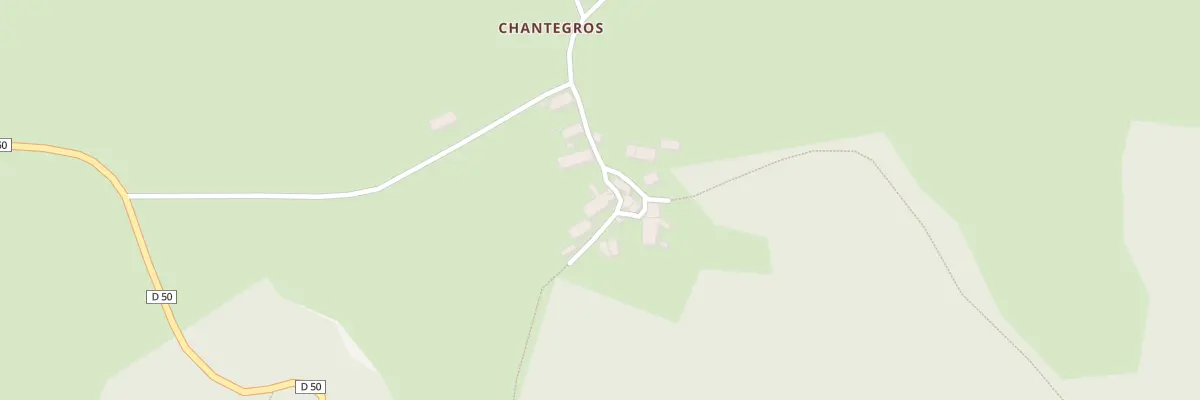 Plan du 5052 Chantegros aux Billanges