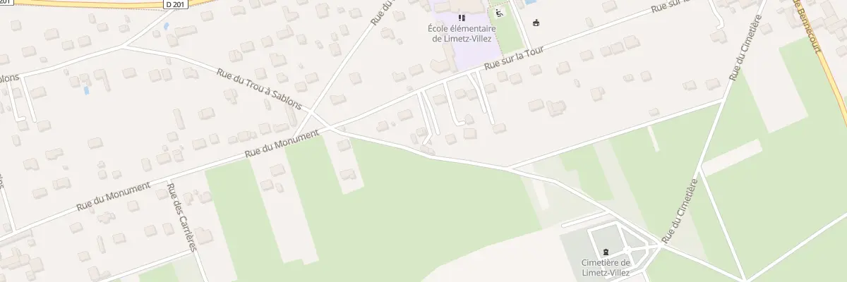 Plan du 2T Rue sur la Tour à Limetz-Villez