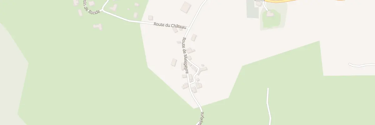 Plan du 203 Rte De Malepeyre à Jugeals-Nazareth