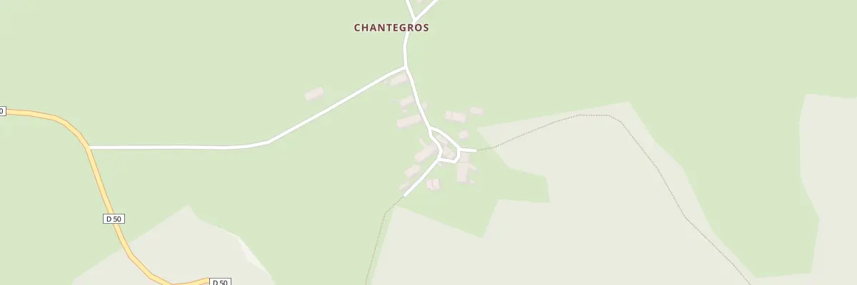Plan du 9001 Chantegros aux Billanges