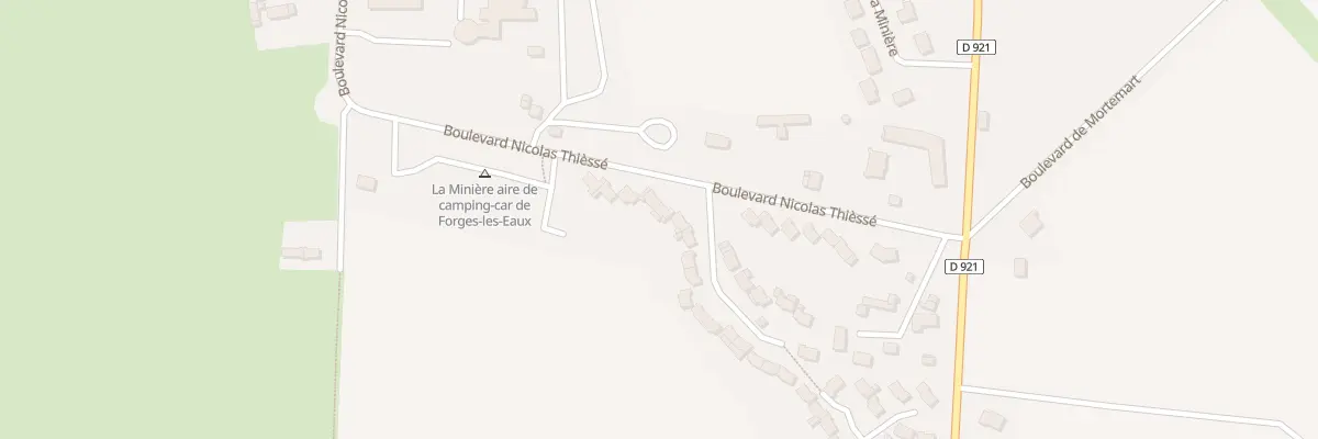 Plan du 42 Bd Nicolas Thiesse à Forges-les-Eaux