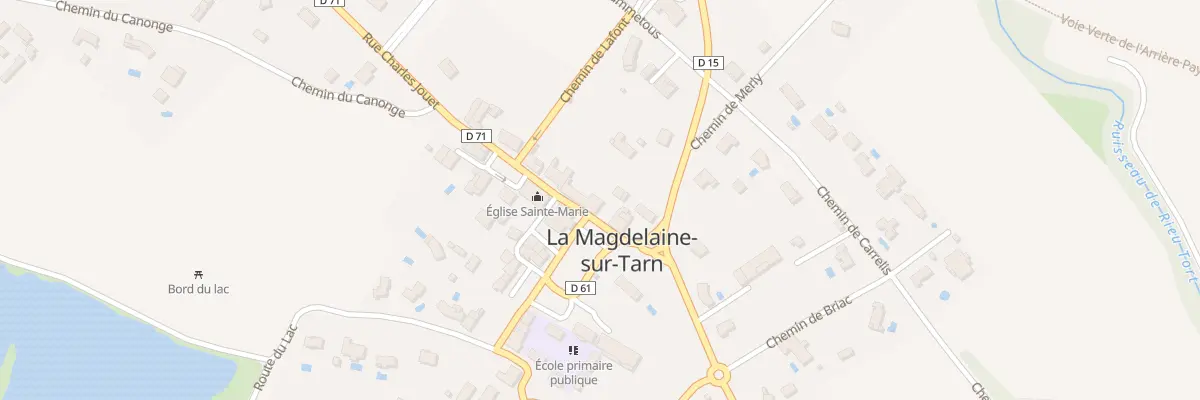 Plan du 82 Rue Charles Jouet à La Magdelaine-sur-Tarn