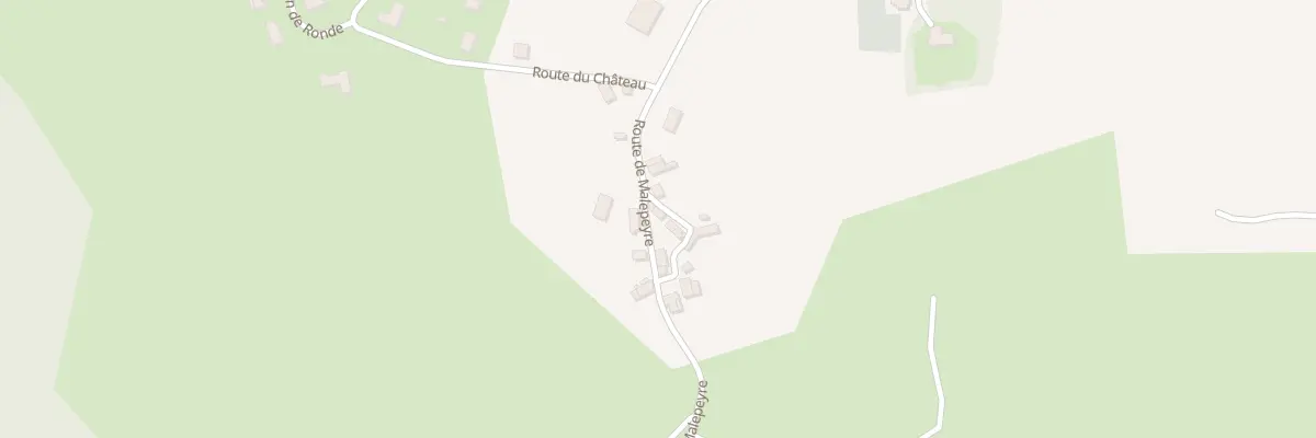 Plan du 205 Rte De Malepeyre à Jugeals-Nazareth