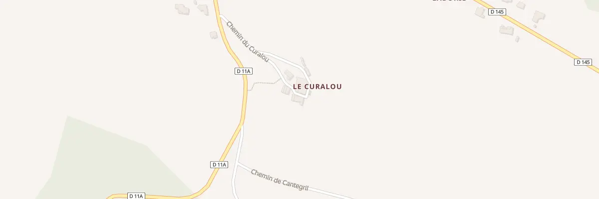 Plan du 235 Che de Curalou à Saint-Martin-de-Caralp