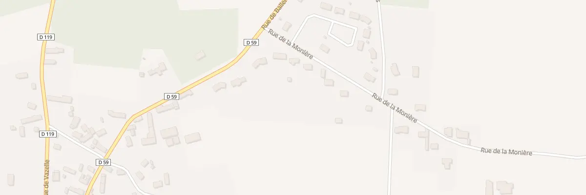 Plan du 4 Rue de la Monière à Billy