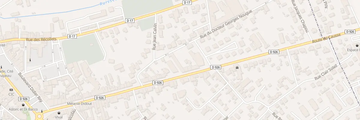 Plan du 65 Av du Gen Leclerc à Caussade