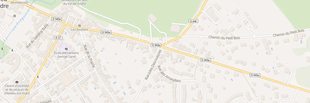 Plan du 120 Rue du Général de Gaulle à Villedieu-sur-Indre