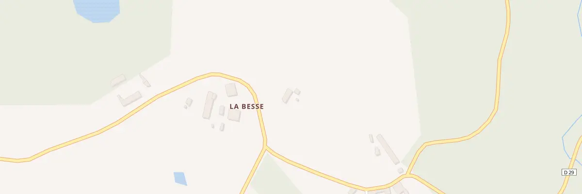Plan du 5067 La Besse Haut aux Billanges