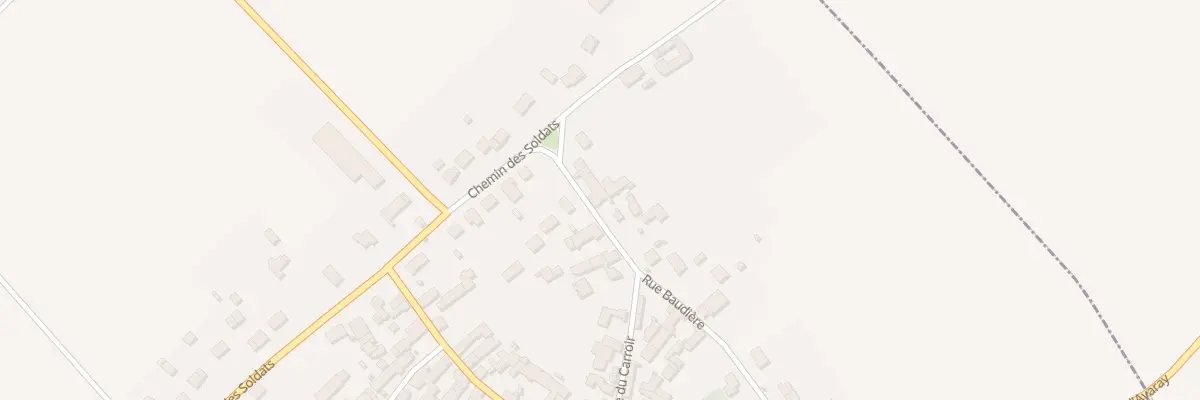 Plan du 3 Rue Baudière à Courbouzon