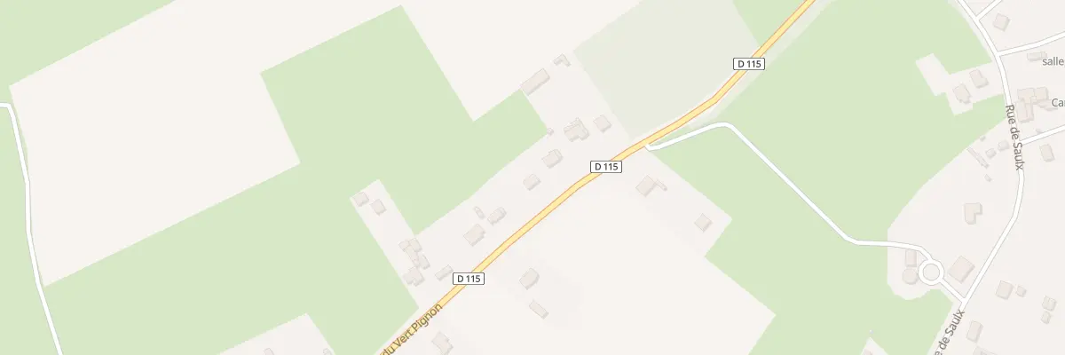 Plan du 15 Rue du Vert Pignon à Bazinval
