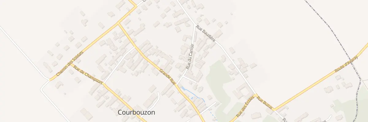 Plan du 3 Rue du Carroir à Courbouzon