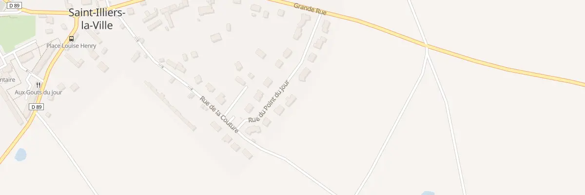 Plan du 9 Rue du Point du Jour à Saint-Illiers-la-Ville