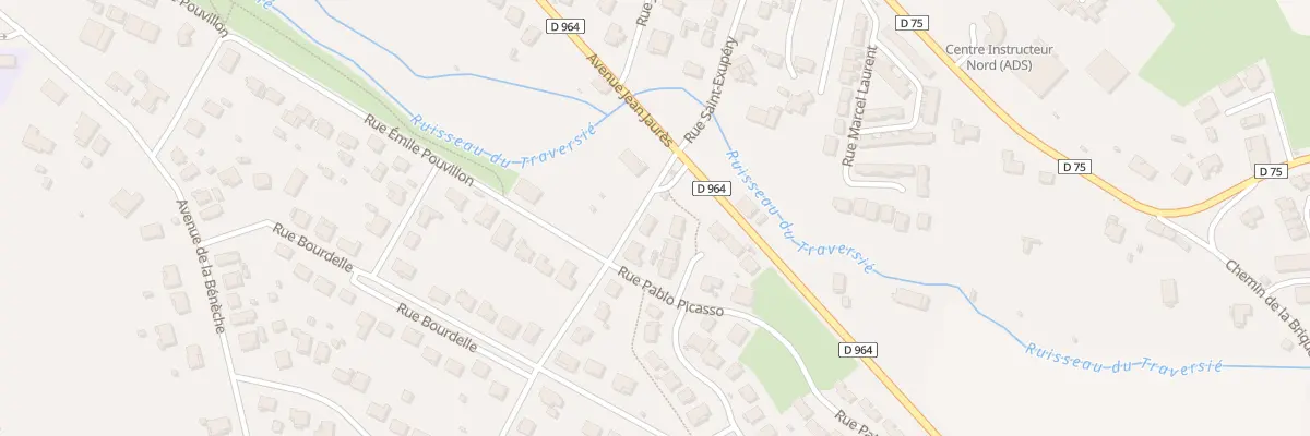 Plan du 20 Rue Ingres à Caussade