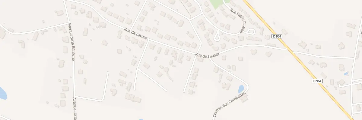 Plan du 34 Rue de Lavaur à Caussade