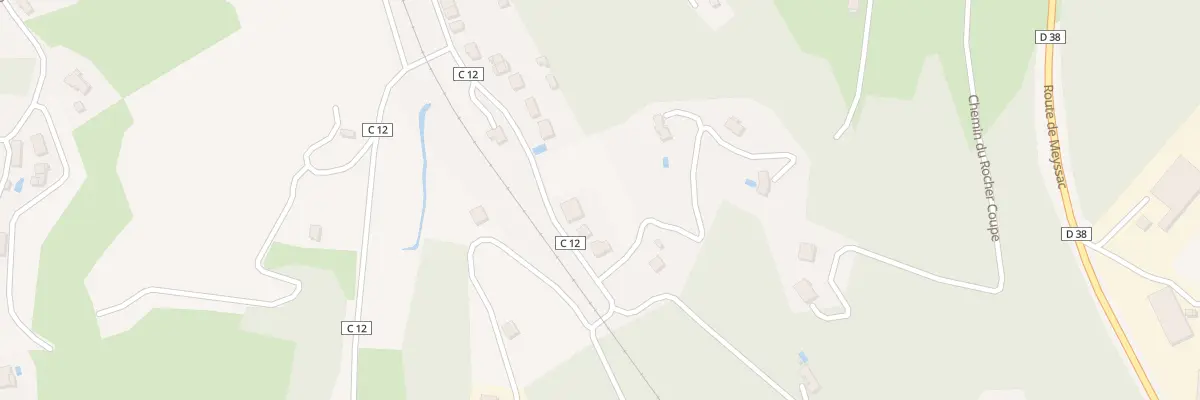 Plan du 9003 Rue Camille Desmoulins à Brive-la-Gaillarde