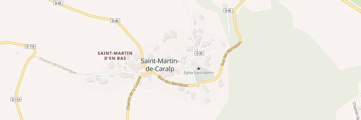 Plan du 5 Rue de la Font-del-Buc à Saint-Martin-de-Caralp