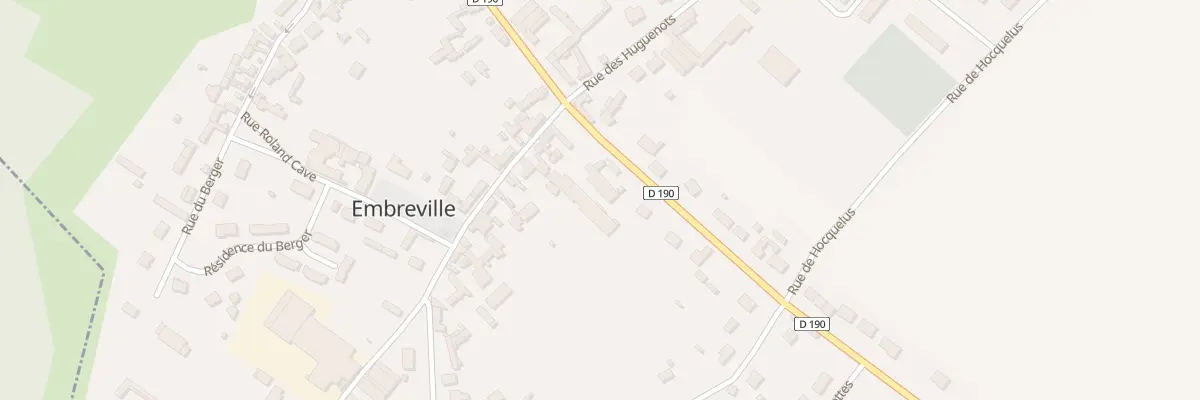 Plan du 2B Rue de la Résistance à Embreville