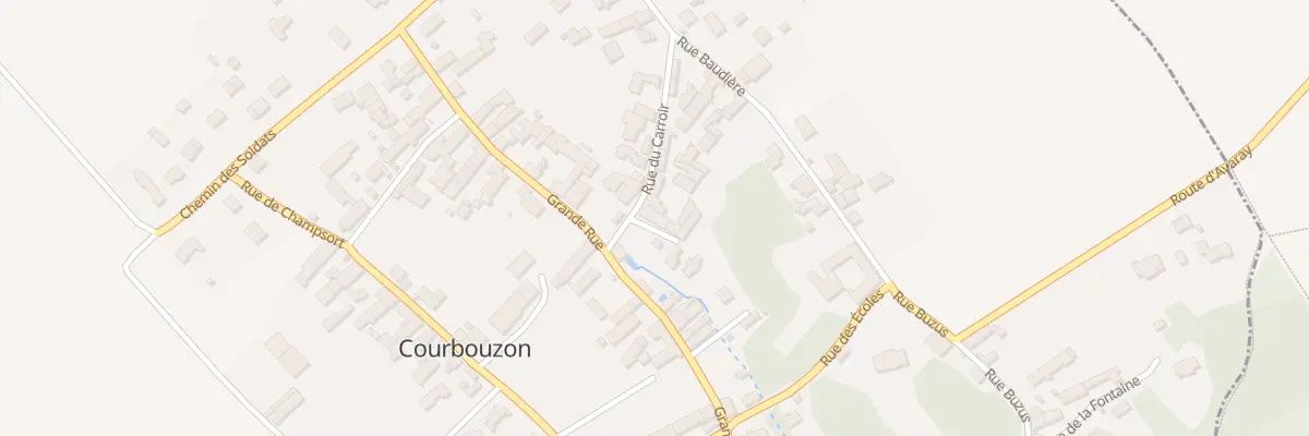 Plan du 10 Rue du Carroir à Courbouzon