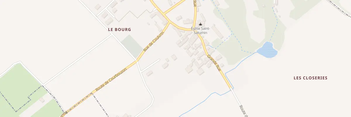 Plan du 202 Sen des Reberts à Courbouzon
