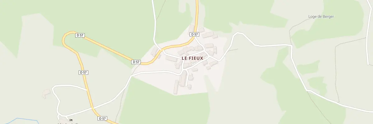 Plan du 19 Le Fieux à Saint-Goussaud